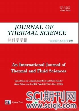 Journal of Thermal Science杂志
